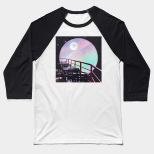 Rooftop Dreamscape Baseball T-Shirt